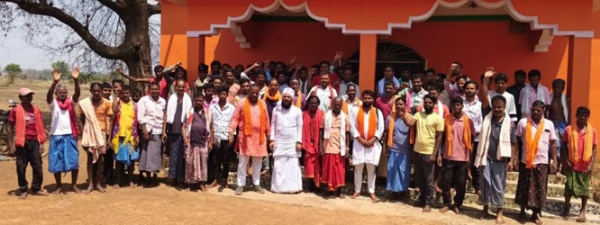 पीपलावंड में विश्व हिंदू परिषद-बजरंग दल की ग्राम समिति गठित