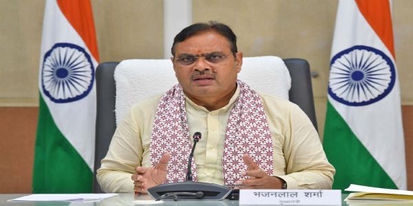 कांग्रेसपक्षः न संविधानस्य सर्वतोऽधिकम् उल्लंघनम् : मुख्यमंत्री भजनलाल शर्मा