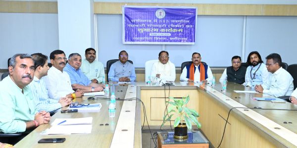 रायपुरनगरम् : मुख्यमन्त्रिणा ५१५ प्राथमिक-कृषि-साख-सहकारी-समितिनां वर्चुअल-उद्घाटनं कृतम्