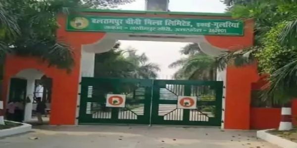 गुलरिया चीनी मिलद्वारा पूरिता 561 कोटिमिता ईक्षुभुक्तिः