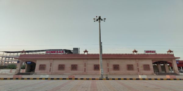 अमृतस्थानकस्य योजनान्तर्गते विकसितं सोमेसरस्थानकं, ₹19.35 कोटिमितो जातः कायाकल्पः,