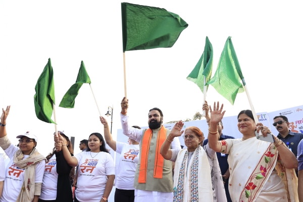 नारी शक्ति फॉर विकसित भारत रन कार्यक्रम में शामिल हुए मुख्यमंत्री, कहा- आज का दिन महिलाओं के लिए होगा क्रांतिकारी