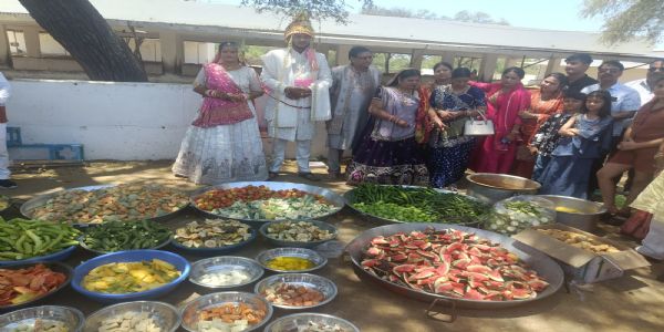 गौशालायां विवाहः, गवां छप्पनभोगः—सांवलियाजौ अनुपमविवाहस्य विवाहः आदर्शभूतः