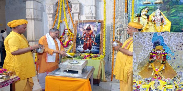 अक्षयतृतीयायां श्रीकृष्णजन्मस्थाने भगवतः परशुरामस्य जन्मोत्सवः मानितः, केशवदेवस्य अभवत् भव्यशृङ्गारः