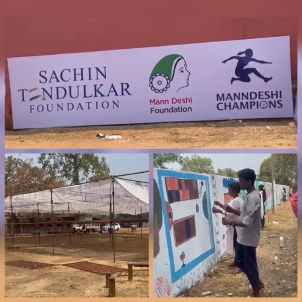 सचिन तेंदुलकर के दंतेवाड़ा प्रवास की तैयारियां जोरों पर