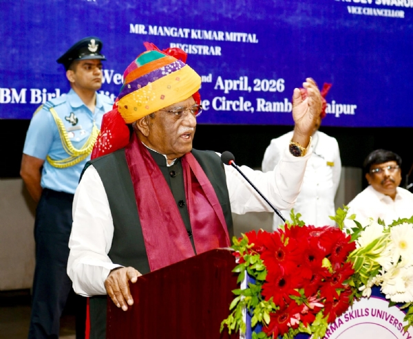 कौशल शिक्षा का उपयोग राष्ट्र के सर्वांगीण विकास के लिए होना चाहिए: राज्यपाल