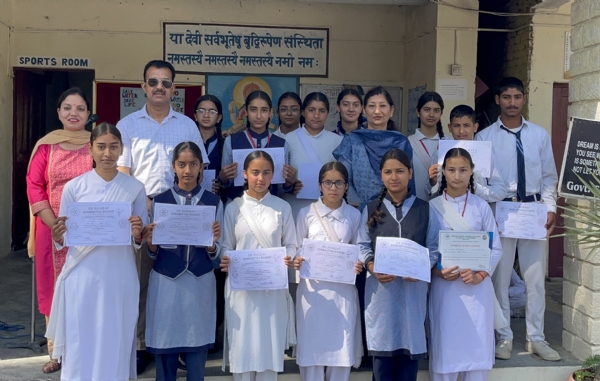 एक भारत श्रेष्ठ भारत कार्यक्रम के दौरान।