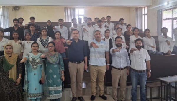 जीजीएम साइंस कॉलेज में संविधान मूल्यों और नशा मुक्ति पर दो दिवसीय जागरूकता कार्यक्रम