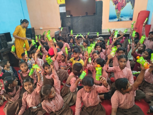 फोटो  विद्यालय के बच्चो का