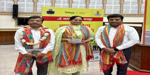 स्वच्छता-सेवा-मैराथनस्य विजेतॄणां सम्मानं कृतम्