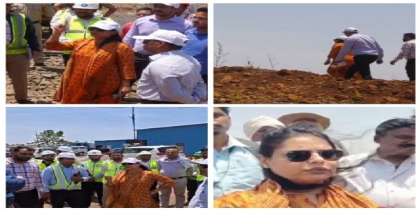 उमरिया-जनपदे जल-निगमस्य कार्यं दृष्ट्वा उपायुक्त: क्रुद्धः, त्रिवर्षेभ्यः १३६-कोटि-रूप्यक-योजना अपूर्णा