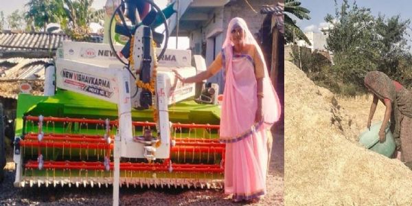 मध्यप्रदेशस्य इन्दौर-नगरस्य कृषक-भगिन्या पराली-दहनं वर्जयित्वा ६०० बीघा-क्षेत्रस्य संरक्षणं कृतम्