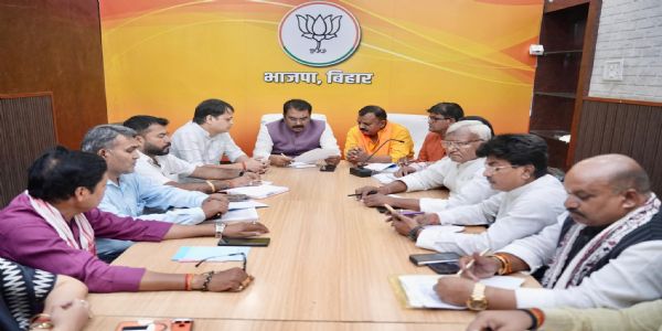 प्रधानमन्त्रिणः मोदी-महोदयस्य विचारान् प्रत्येकं बूथ-पर्यन्तं प्रापणम् अस्माकं उद्देश्यम् - संजय-सरावगी