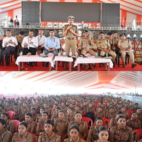 वाराणसी में प्रधानमंत्री नरेन्द्र मोदी के दौरे को लेकर फोर्स की बीफ्रिंग