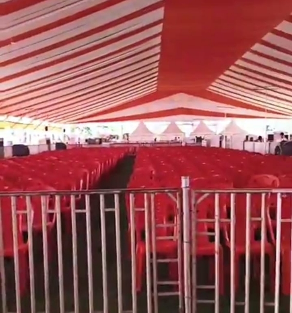 प्रधानमंत्री का कार्यक्रम स्थल