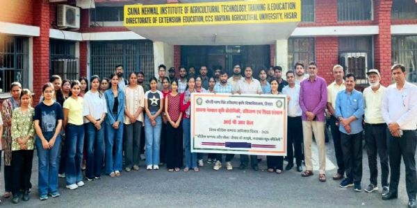 हिसार-नगरम् - प्रतिभागिनः बौद्धिक-सम्पदा-अधिकाराणां महत्त्वं प्रति जागरूकतां कर्तुमेव उद्देश्यम् : डॉ.अशोक-गोदारा