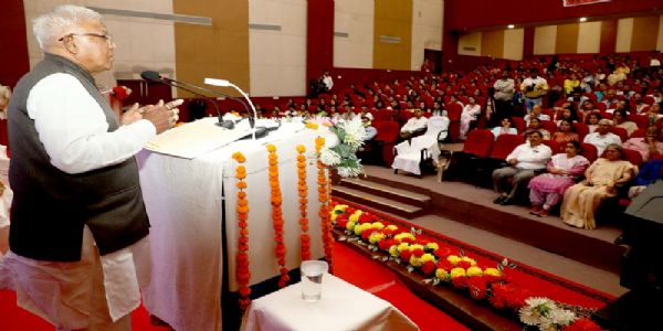 स्वस्थजीवनस्य आधारः इन्द्रियनियन्त्रणम् – राज्यपालः पटेलः