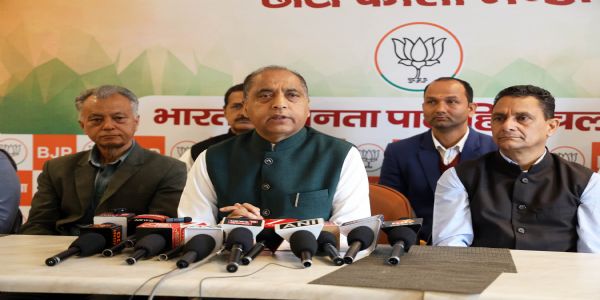 पाकिस्तानस्य इव हिमाचलेऽपि आर्थिकवैपन्ये - जयराम ठाकुरः