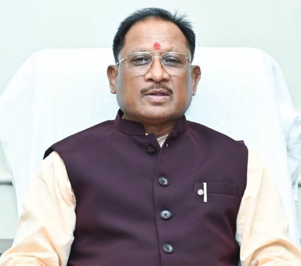 मुख्यमंत्री विष्णुदेव साय फाइल फाेटाे