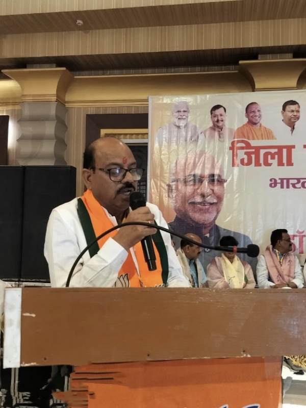 भाजपा जिला अध्यक्ष लखीमपुर खीरी अरविंद गुप्ता
