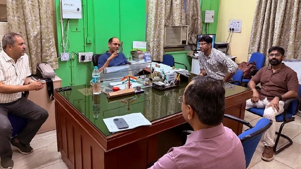 स्वास्थ्य सचिव का दौरा स्वास्थ्य सचिव का दौरा