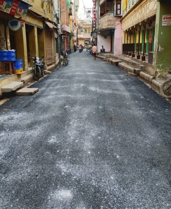 निर्माण के बाद औरंगाबाद मार्ग
