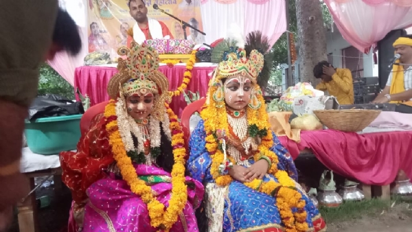 फोटो। भागवत कथा में सजी झाकियां फोटो। भागवत कथा में सजी झाकियां
