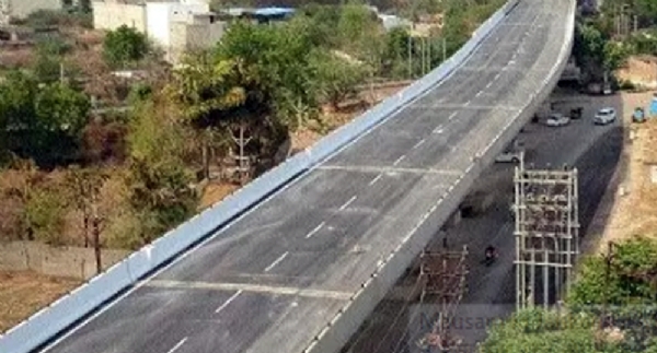 रायपुर के नवनिर्मित कचना रेल ओवरब्रिज