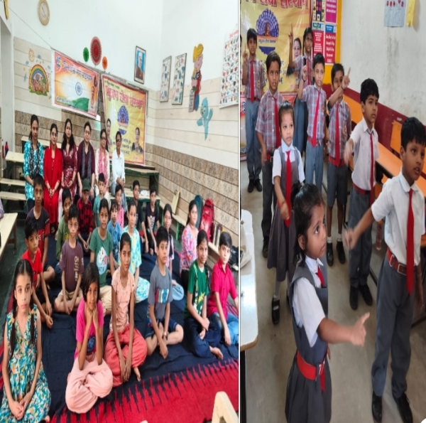 स्कूलों में कैंप का समापन