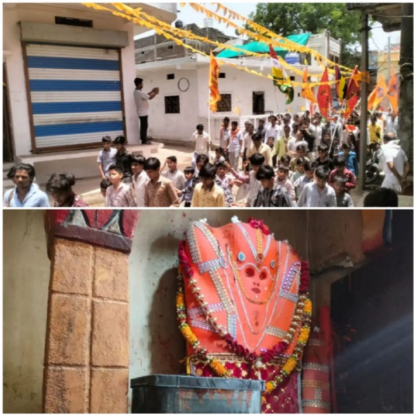 शोभायात्रा के साथ श्रीराम कथा  शुभारंभ