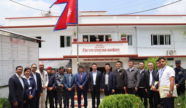 नेपाल चीन सीमा सुरक्षा समन्वय बैठक