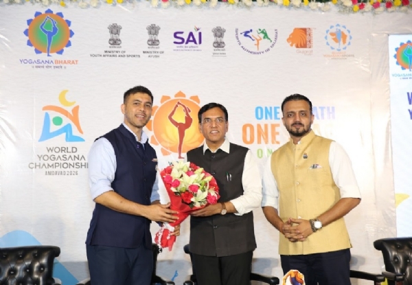 डॉ. मनसुख मांडविया ने नई दिल्ली में लॉन्च की योगासन की पहली वैश्विक प्रतिस्पर्धात्मक खेल पहल