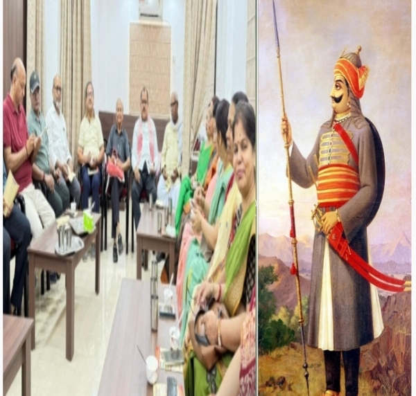 भारत विकास परिषद और प्रधानाचार्य की बैठक