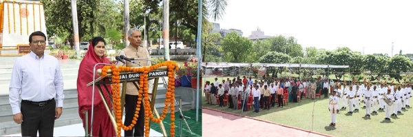 भोपाल स्थित मंत्रालय में राष्ट्र-गीत और राष्ट्र-गान का हुआ सामूहिक गायन