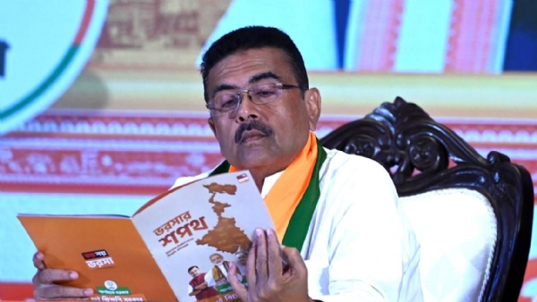 पश्चिम बंगाल के नये मुख्यमंत्री शुभेंदु अधिकारी