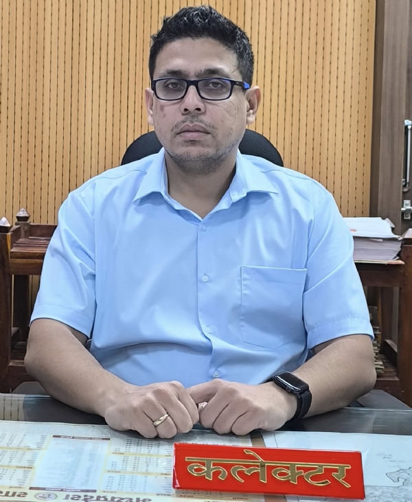 कलेक्टर एवं प्रमुख जनगणना अधिकारी हर्षल पंचोली