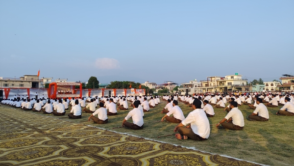 आएसएस वर्ग  समापन कार्यक्रम देहरादून विकासनगर
