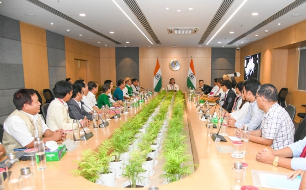 अरुणाचल प्रदेश धर्म की स्वतंत्रता अधिनियम को लेकर मुख्यमंत्री ने फोरमके साथ बैठ कि