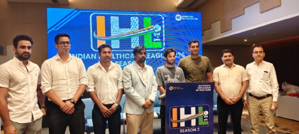 इंडियन हेल्थकेयर लीग सीज़न-2 का आगाज़:क्रिकेट के जरिए स्वास्थ्य जागरूकता बढ़ाएगी आईएचएल इंडियन हेल्थकेयर लीग सीज़न-2 का आगाज़:क्रिकेट के जरिए स्वास्थ्य जागरूकता बढ़ाएगी आईएचएल