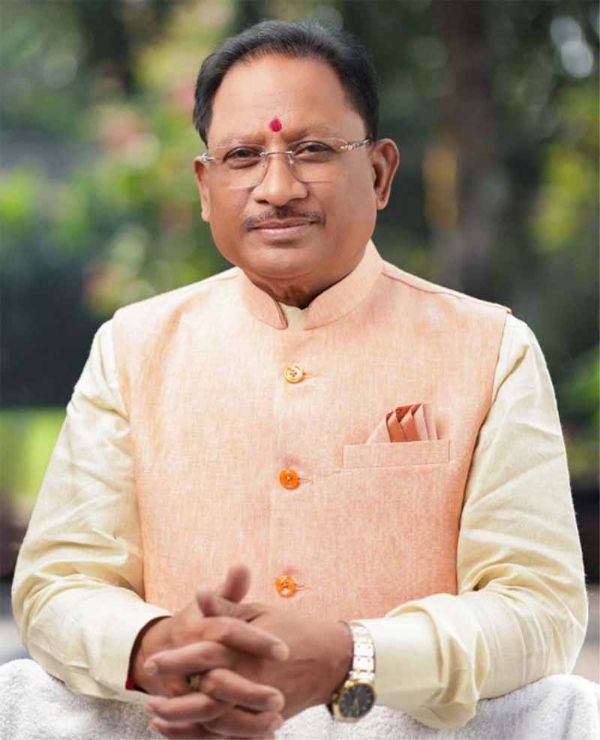 मुख्यमंत्री  विष्णु देव साय फाइल फाेटाे