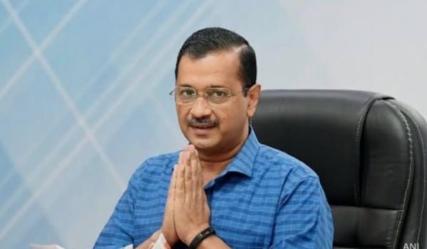 आम आदमी पार्टी संयोजक एवं दिल्ली के पूर्व मुख्यमंत्री अरविंद केजरीवाल का छायाचित्र