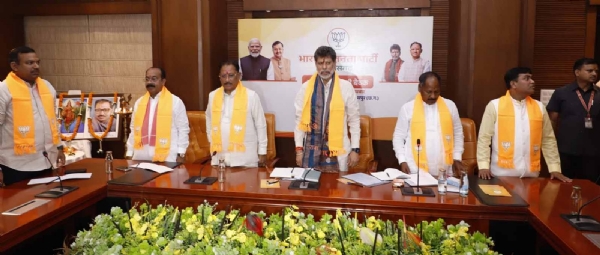 छत्तीसगढ़ में भाजपा प्रदेश पदाधिकारियों की बैठक