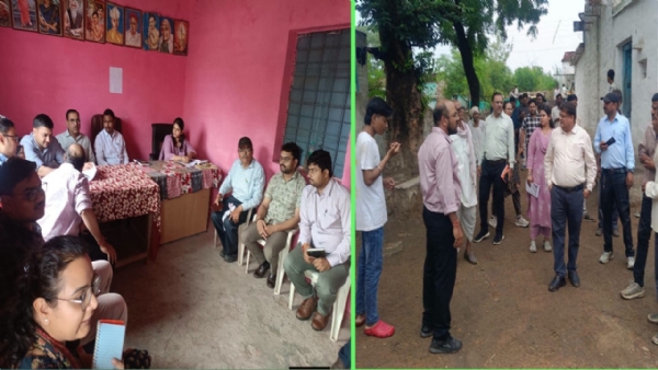 डूब क्षेत्र के परिवारों की शिकायतों के समाधान के लिए कलेक्टर प्रतिभा पाल के निर्देश पर उठाया गया कदम; अधिकारियों ने सुनीं समस्याएं
