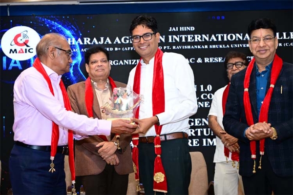 वित्त मंत्री ओपी चौधरी एमएआईसी द्वारा आयोजित दो दिवसीय राष्ट्रीय सम्मेलन में शामिल हुए