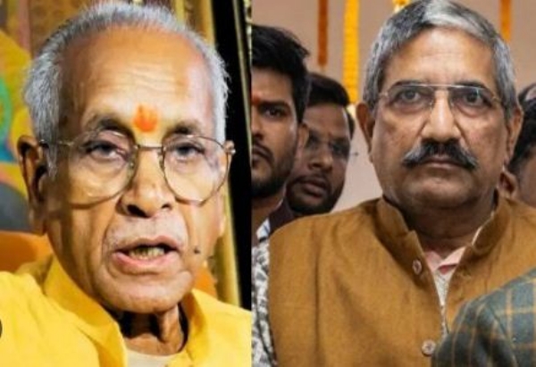 फाइल फोटो चंपत राय व अनिल मिश्रा