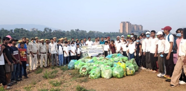 दोमुहानी क्षेत्र में व्यापक स्वच्छता एवं नदी सफाई अभियान चलाया गया