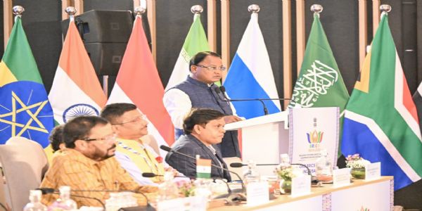 आपदासंकटस्य न्यूनीकरणाय अंताराष्ट्रिय सहयोगं दृढीकर्तुमपेक्षा अस्ति : मुख्यमंत्री मोहन माझी