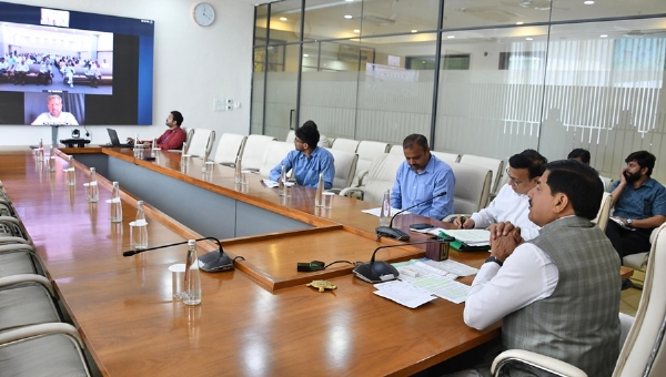 मुख्यमंत्री डॉ. मोहन यादव ने नई दिल्ली में आयोजित प्री-बिड मीटिंग को वर्चुअली संबोधित किया मुख्यमंत्री डॉ. मोहन यादव ने नई दिल्ली में आयोजित प्री-बिड मीटिंग को वर्चुअली संबोधित किया