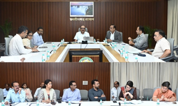 मुख्य सचिव विकासशील की अध्यक्षता में अधिकारियों की एक उच्चस्तरीय बैठक मुख्य सचिव विकासशील की अध्यक्षता में अधिकारियों की एक उच्चस्तरीय बैठक