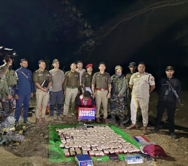 Image of the Seized narcotics. Image of the Seized narcotics.